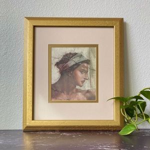 Framed Portrait Print